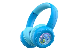 ONIKUMA B30 Dual-Mode Wireless Kids Headset  Safe 85dB Volume (Blue)