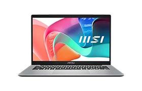 MSI Modern 14 F13MG-639XKH Urban Silver Core i3-1315U-8GB DDR4-512GB G4-UHD Graphics-14-inch FHD-DOS