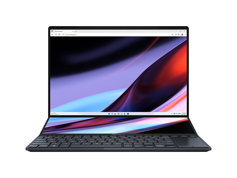 Asus Zenbook Pro 14 Duo OLED UX8402ZA-M3027W - Tech Black 14-inch 120Hz-Core i7-12700H-16GB LPDDR5-1TB PCIe-Iris Xe-1.70kg-Win11H-LAAS-1751	