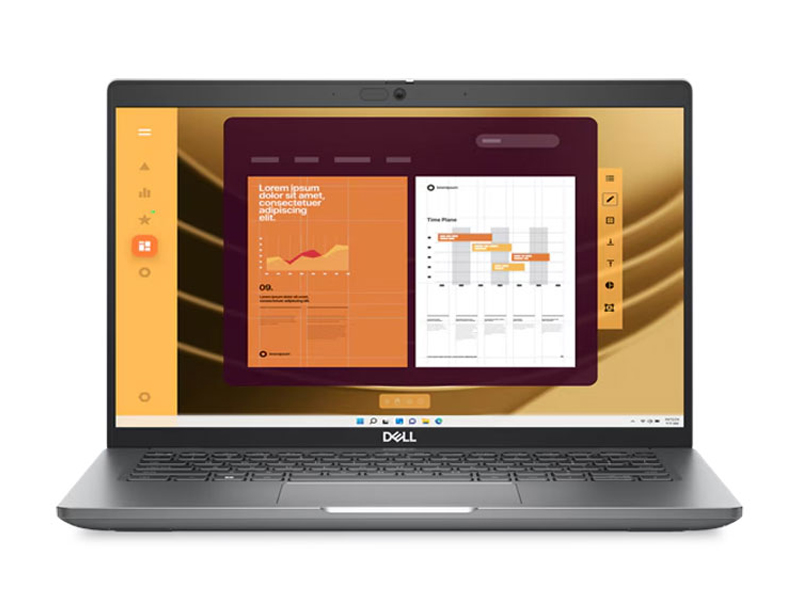 Latitude 5450 Titan Gray 14-inch FHD Intel® Core™Ultra7-16GB DDR5-512GB M.2-54Wh-65W AC-1.40kg-DOS-LADE-1380