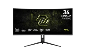 Monitor MSI MAG 342CQRF E20 34-inch UWQHD (3440 x 1440) 200Hz (DP, HDMI)
