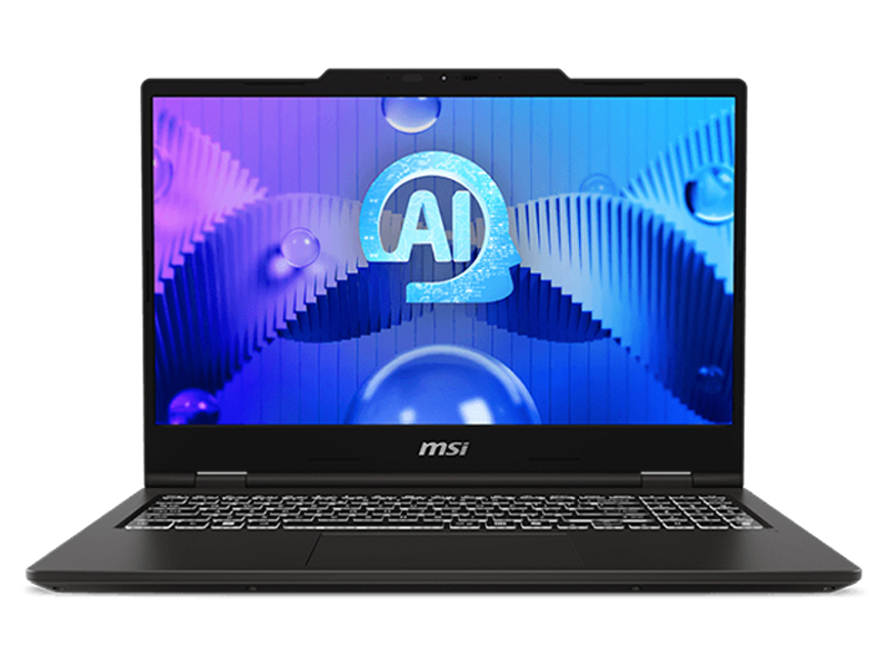 MSI Venture 15 AI A1MG-001KH Gray 15.6-inch FHD-Ultra 5 125H-16GB DDR5-512GB SSD-Arc Graphics-BP-MS-W11H