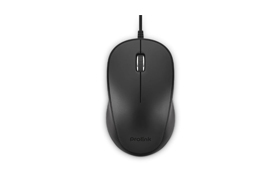 Mouse PROLINK GM-1001 Black 3-Button, 1200DPI, Medium Size