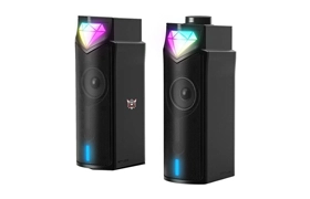ONIKUMA Speaker L1 Outdoor Portable RGB Light USB Bluetooth Wireless (Black)