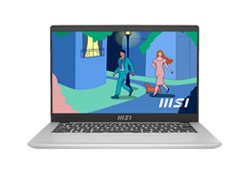 MSI Modern 14 C11M-210KH/Urban Silver/14-inch FHD/Ci3-1115G4/8GB LDDR4/256GB PCIe/UHD/Wi-Fi 6+Bt v5.2/3cell/1.4kg/Win11h	