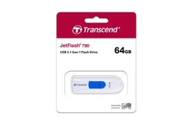 USB Flash Drive Transcend JetFlash 790W 64GB TS64GJF790W USB3.1 (White)