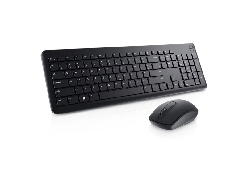Dell KM3322W Wireless Keyboard and Mouse 1000DPI Combo (Black)