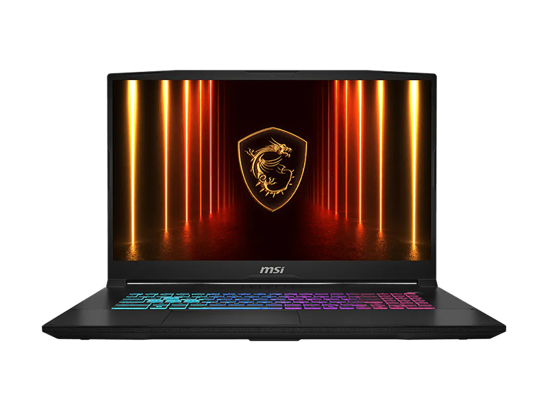 MSI​ Katana 17 HX B14WFK-040KH Black Core i7-14650HX-RTX™ 5060 GDDR7 8GB-16GB DDR5-1TB G4-17.3-inch QHD 240Hz-Win11 at PSC Computer Cambodia