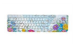 Keyboard INDENA KC-01-C wireless  rechargeable keyboard 2.4Ghz/ up to 10m (3m)