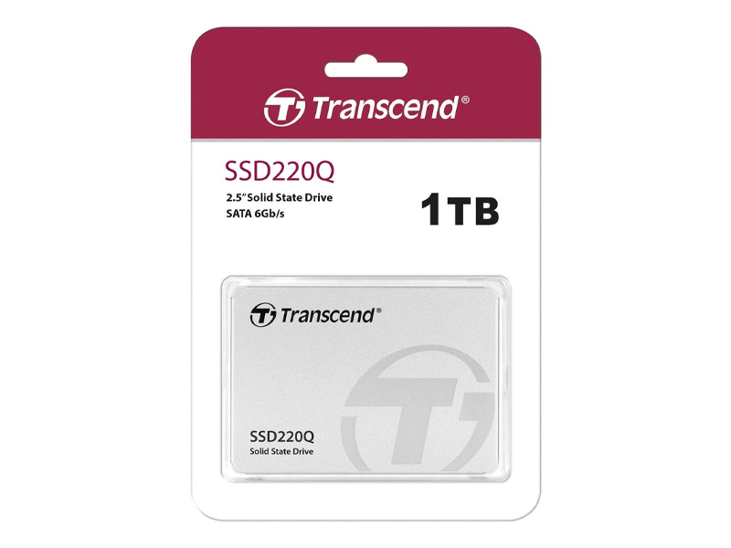 Transcend SSD Internal 2.5 1TB SSD220Q TS1TSSD220Q SATA3, TLC, Aluminum case - HA-59