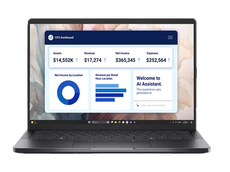 Dell Pro 14 Premium Utra 5 236V DDR5 16GB onboard 1TB SSD Arc graphics 14 Inch FHD