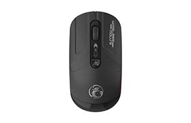 iMICE W-911 2.4G Wireless Mouse 3200DPI Dual-Mode Black