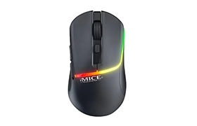 iMICE G902 4000 DPI Bluetooth Dual Mode 6-Key Silent Wireless Gaming Mouse