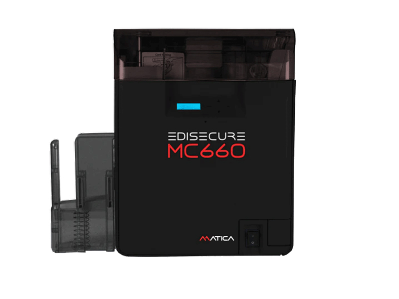 Matica MC660 PR000660 High-Resolution 600-DPI Duplex Retransfer ID Card Printer