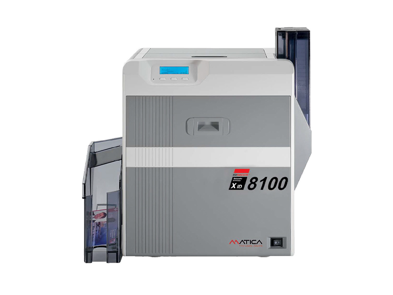 Matica XID 8100 PR000164 Dual-Sided Retransfer ID Card Printer at PSC Computer Cambodia
