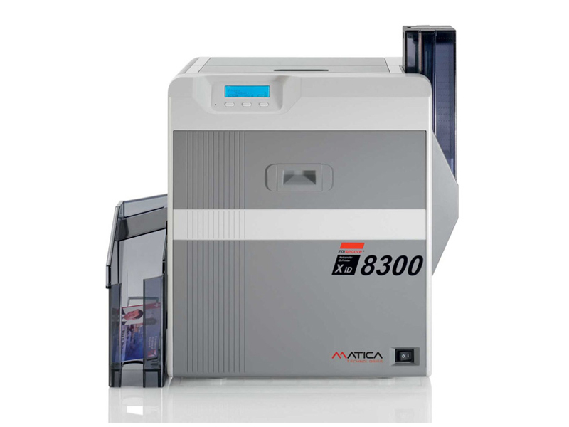 Matica EDIsecure XID 8300 DIH10458 Dual-Sided Retransfer ID Card Printer