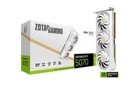 ZOTAC GAMING GeForce RTX 5070 AMP White Edition