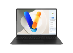 Asus Vivobook S 16 OLED M5606UA-MX020W, Black 16-inch 3.2K OLED 120Hz-Ryzen 7 8845HS-16GB LPDDR5X-1TB PCIe-AMD Radeon-Win11h-LAAS-1812