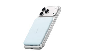 Power Bank Anker Nano MagGo, Slim A1115P31 5000mAh Wireless Charger 15W (Ice leak Blue)