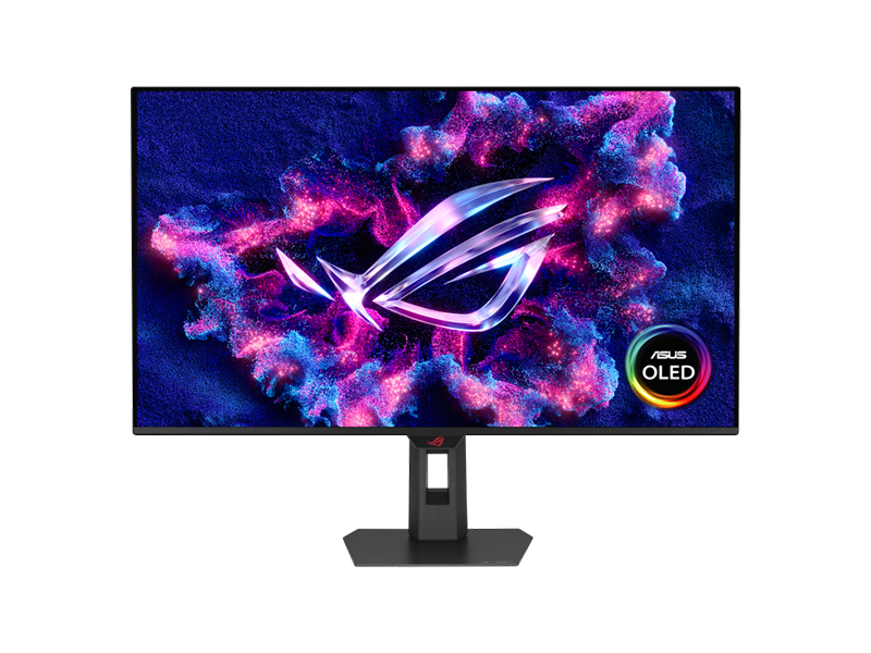 ROG Strix OLED XG32UCDS Gaming Monitor 32-inch (31.5-inch viewable) 4K UHD QD-OLED panel, 165 Hz, 0.03 ms, custom heatsink, Neo Proximity Sensor, ASUS OLED Care Pro, G-SYNC®, 99% DCI-P3