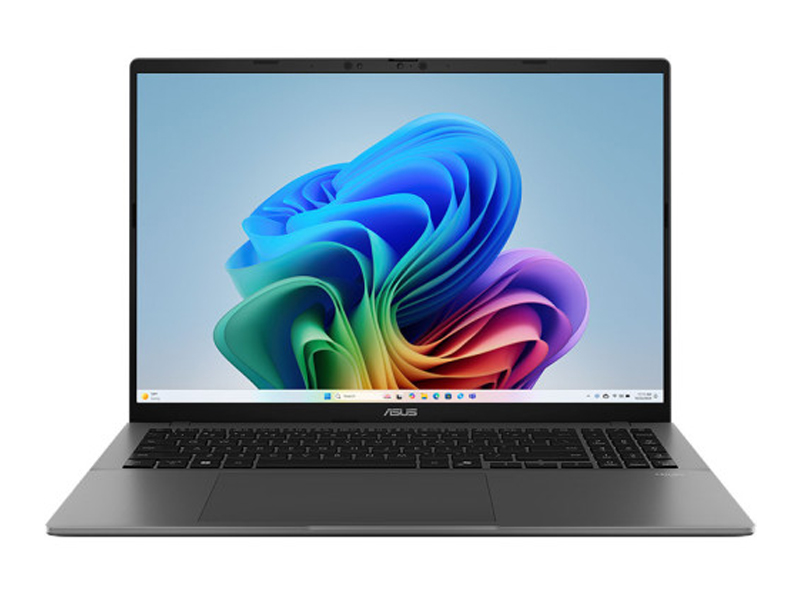 ASUS Vivobook S16 S3607QA-PL017W, Matte Gray 16-inch WUXGA (1920 x 1200) 60Hz-SnapdragonX-16GB-1TB M.2-Adreno GPU-1.77kg-Win11-LAAS-1880
