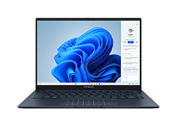 Asus Zenbook 14 OLED UX3405MA-PZ776W, Ponder Blue 14-inch 3K OLED 120HZ-Ultra 9 185H-16GB LPDDR5-1TB PCIe-UHD-Win11h-LAAS-1810
