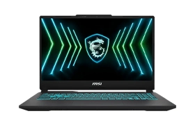 MSI Cyborg 15 Black Edition A13VE-2442KH-Black Raptor Lake Core i7-13620H-16GB DDR5-512GB M.2-RTX 4050 6GB GDDR6-15.6-inch FHD+144Hz-WIN11H
