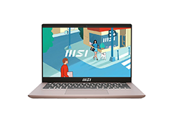 MSI Modern 14 C12MO-1098KH - Beige Rose 14-inch FHD-Core i5-1235U-8GB DDR4-512GB PCIe-Iris Xe-1.4kg-Win11h-LAMSI-304