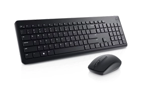 Dell KM3322W Wireless Keyboard and Mouse 1000DPI Combo (Black)