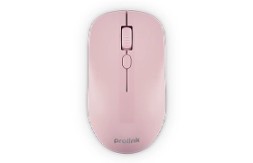 Mouse Prolink GM-2003-PNK 2.4GHz Wireless Nano/Silent Click Pink (1600dpi/4-button)
