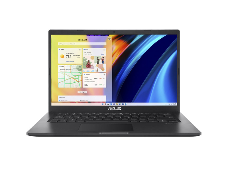 Asus Vivobook 14 X1400KA-EK196W, Black 14-inch FHD-Cn4500-8GB DDR4 -512GB M.2-UHD Graphics-1.60kg-Win11h-LAAS-1829 