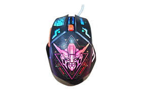 Mouse INDENA G-550EL RGB+ macro  definition 12800cpi/ USB interface (3m)
