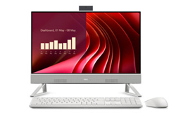 Dell 24 AIO EC24250 White 23.8-inch FHD-Core7-150U-16GB DDR5-1TB-Intel Graphics-Keyboard-Mouse-90W-5.49kg-DEDEL-326