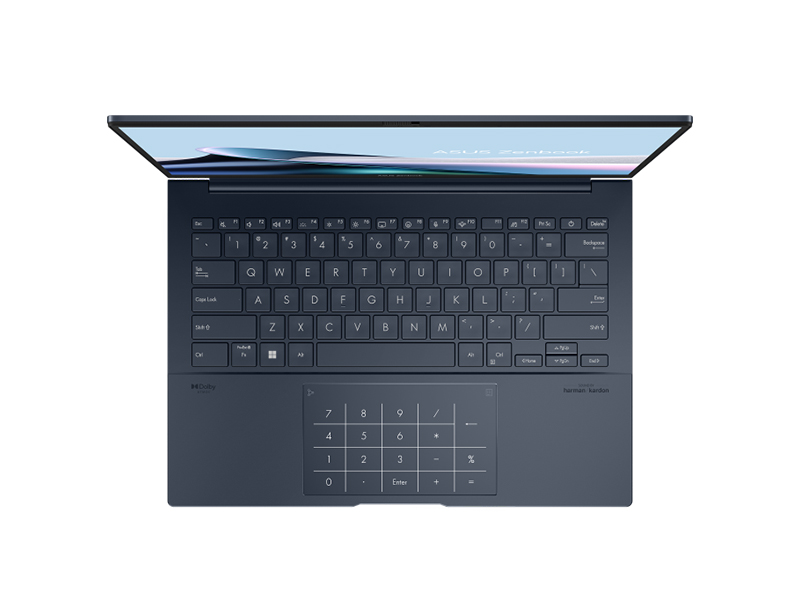 Asus Zenbook 14 OLED UX3405MA-PZ776W, Ponder Blue 14-inch 3K OLED 120HZ-Ultra 9 185H-16GB LPDDR5-1TB PCIe-UHD-Win11h-LAAS-1810