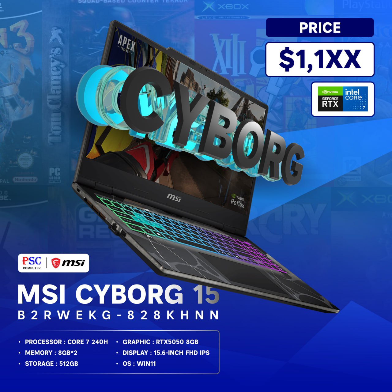 MSI Cyborg 15